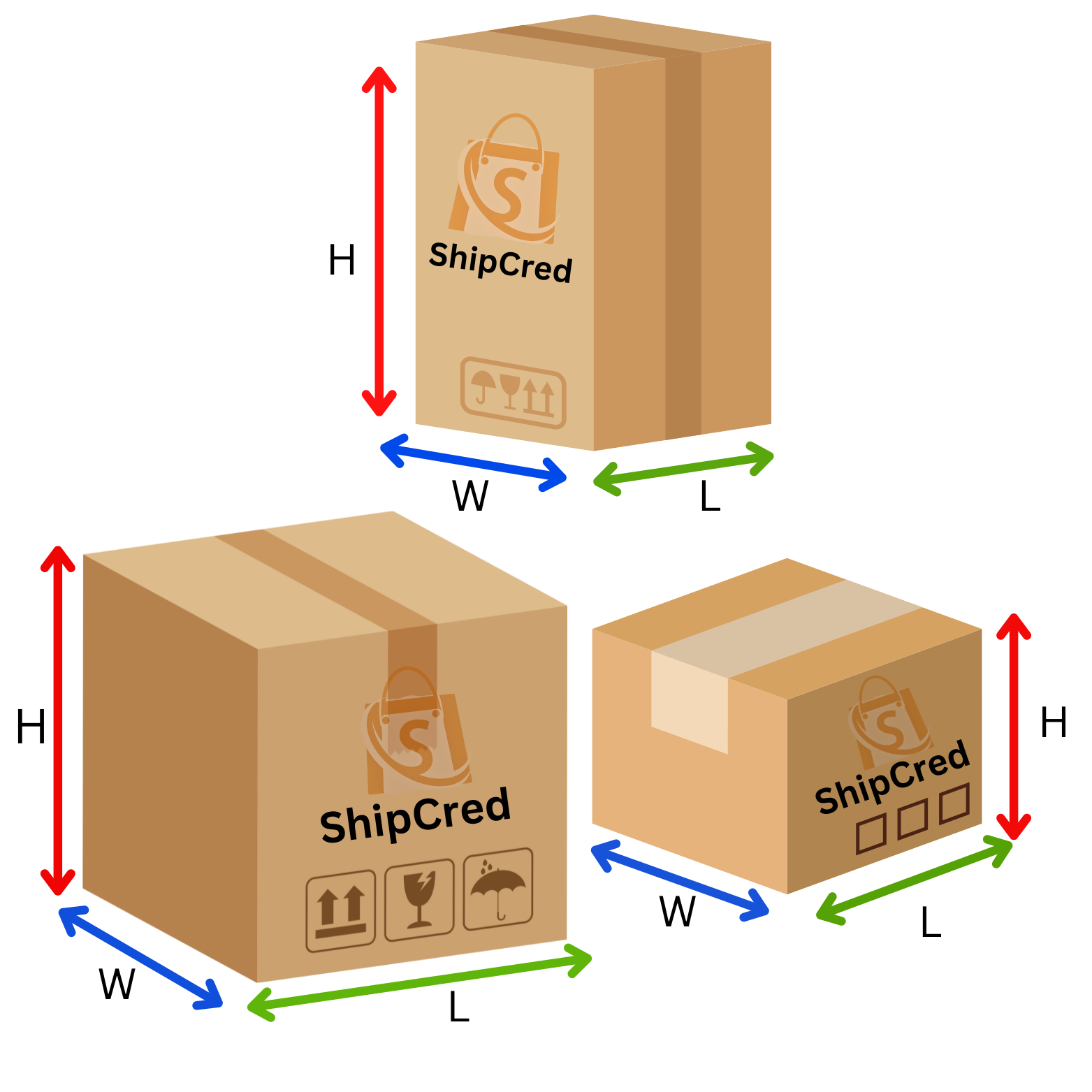 Shipping Box Sizes